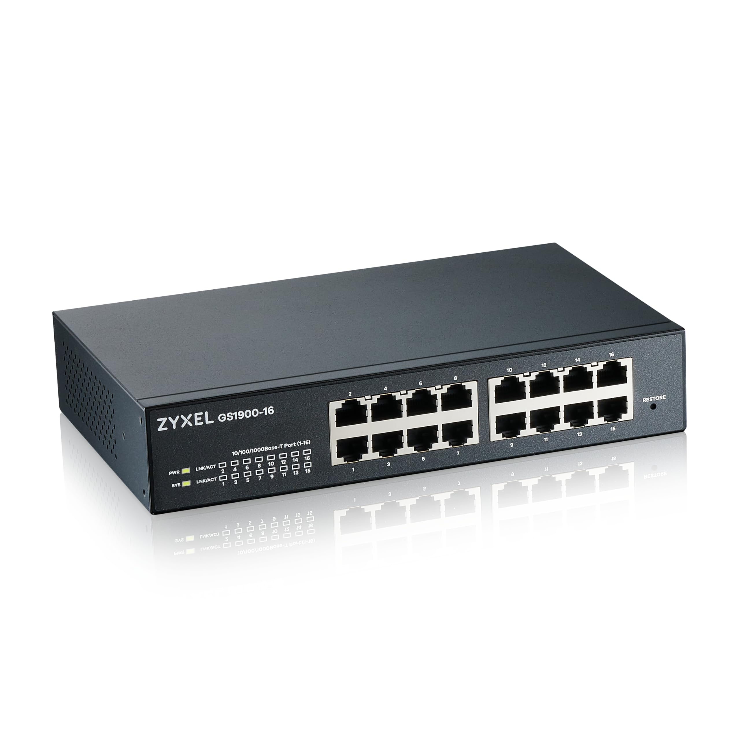Amazon.com: Zyxel 16-Port Gigabit Ethernet Switch | Smart-Managed