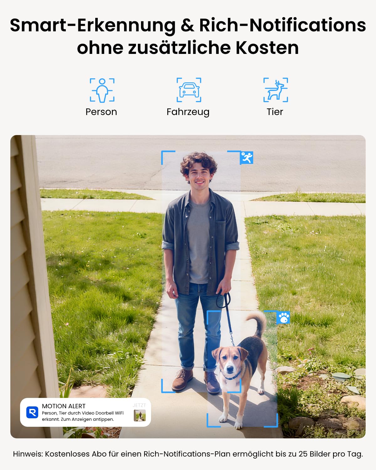 Reolink Video-Türklingel mit Chime, 5MP Ultra HD Kabelgebundene Türklingel mit Kamera, 2,4/5GHz WLAN, Personenerkennungsalarme, 180° Ultraweitwinkel, 2-Wege-Audio, Fernzugriff, Video Doorbell WiFi