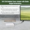 Adaptador de Corriente 54V 210W para Ubiquiti Networks UniFi XG 6 PoE Compatible con US-XG-6POE, USW-Ultra-210W Switches de 6 y 8 Puertos, Modelos ADS-210NX-48-1, 540210E, ADS-210NX-48-1540210E, PSU (Blanco) 7