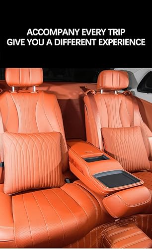 Miniatura 8 de HIBEYO Car Lumbar Support Pillow Blanket 3 in 1 for Volvo XC90 XC60 XC40 S60 S90 V90 V60 Polestar 1 T5 T6 Car Seat Cover Accessories for Comfortable