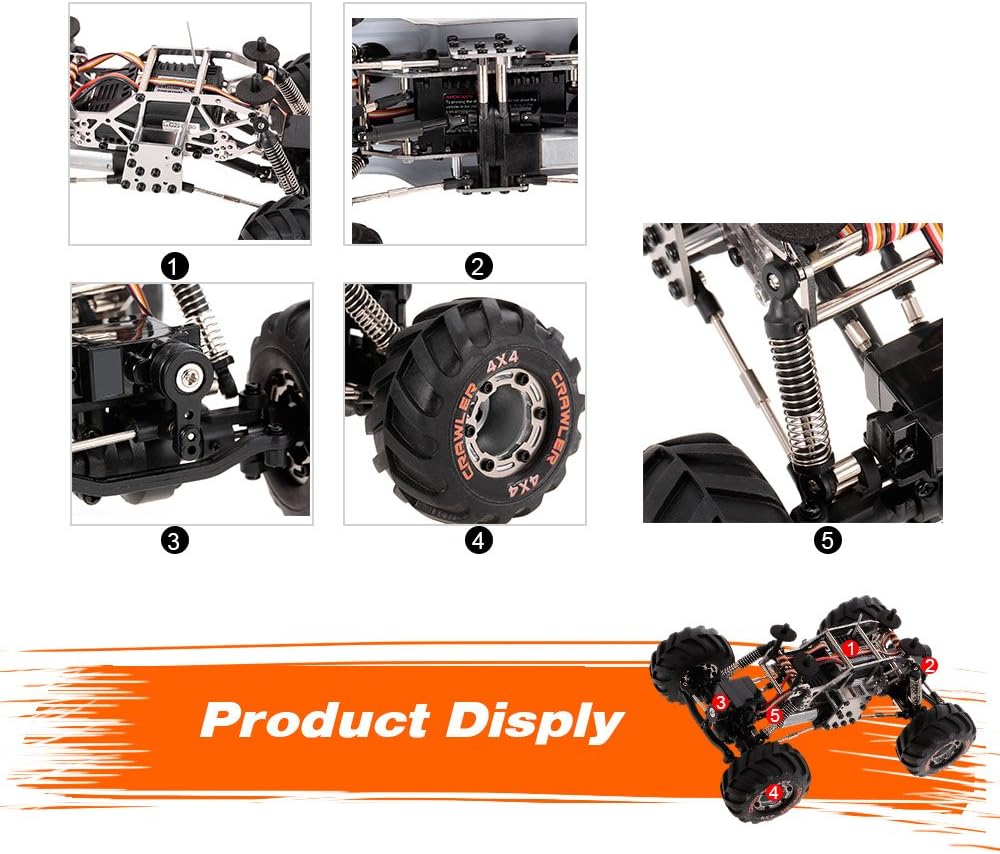 50% оƒƒ Dіѕсоunt Goolsky HBX 2098B 1/24 2.4GHz 4WD 4WS Devastator Rock Crawler RTR with Double Servo Off-Road RC Car Frее Shірріng оƒƒеr Goolsky HBX 2098B 1/24 2.4GHz 4WD 4WS Devastator Rock Crawler RTR with Double Servo Off-Road RC Car