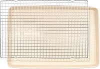 Vista 40 de David Burke Molde para hornear estriado de 9" - Molde para pasteles Bundt de acero al carbono - Bronce