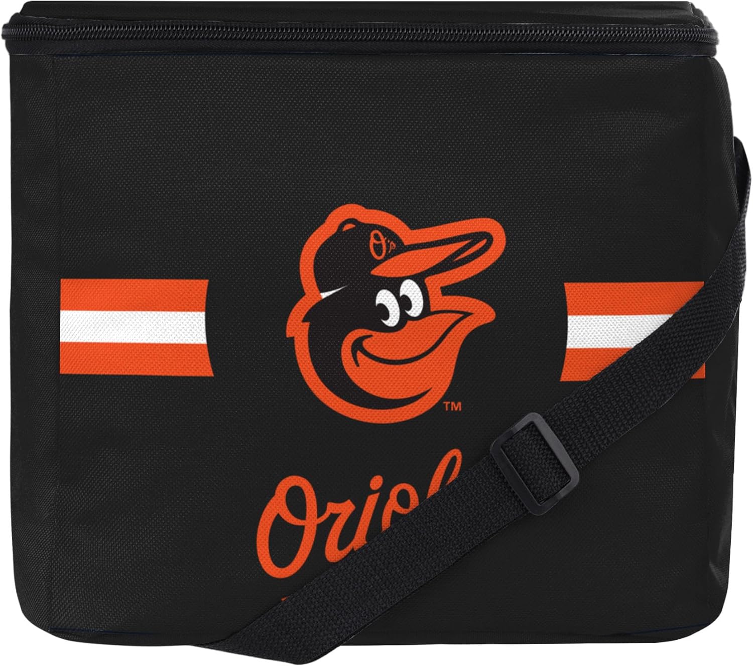FOCO MLB Officially Licensed Primary Logo Team Stripe 6 or 12 Pack Soft Insulated Game Day Baseball Lunch Tote Cooler