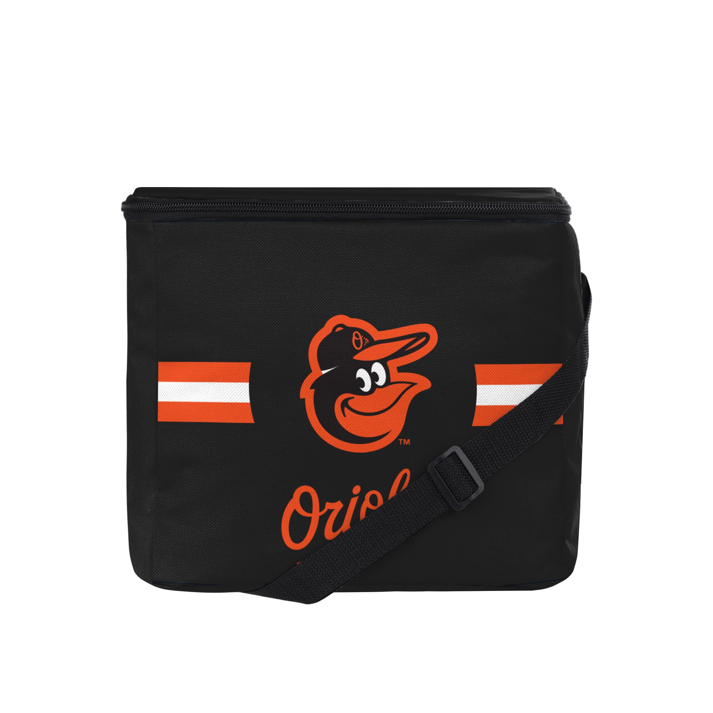 FOCO MLB Officially Licensed Primary Logo Team Stripe 6 or 12 Pack Soft Insulated Game Day Baseball Lunch Tote Cooler