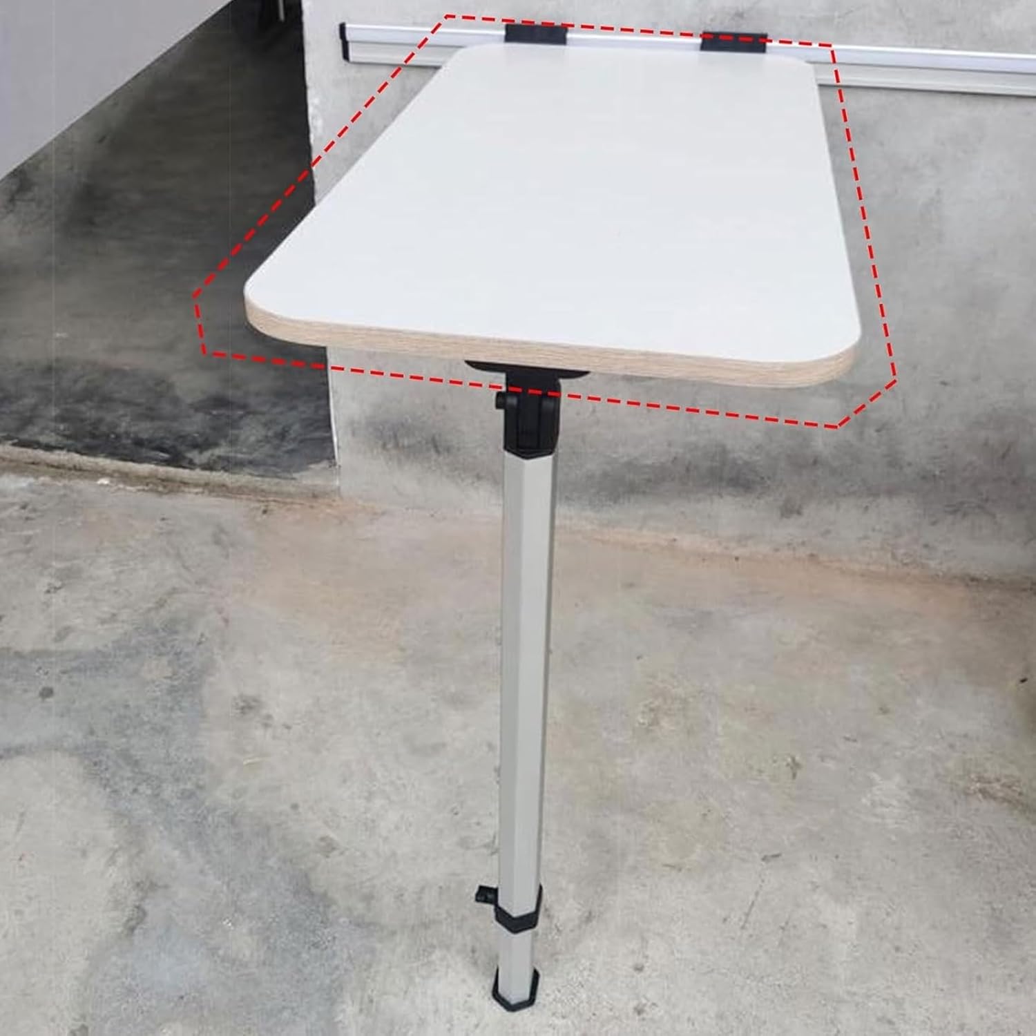 Rv Dinette Table, RV Table Top, Boat Table Top Solid Wood, RVs Tables Top Replacement, Camper Tables Tops, For Trailer Motorhome Yacht Boat Deck(Gray)