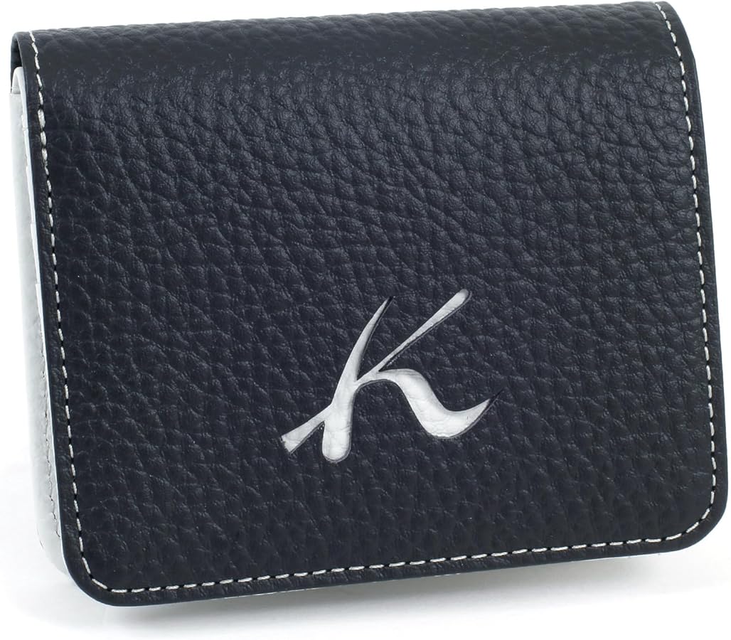 Amazon | [キタムラ] Kマークの抜き型 二折財布 PH0787 ダーク