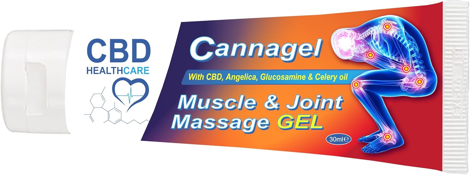 Cannagel Muscle and Joint Gel with CBD Amazon.co.uk Health