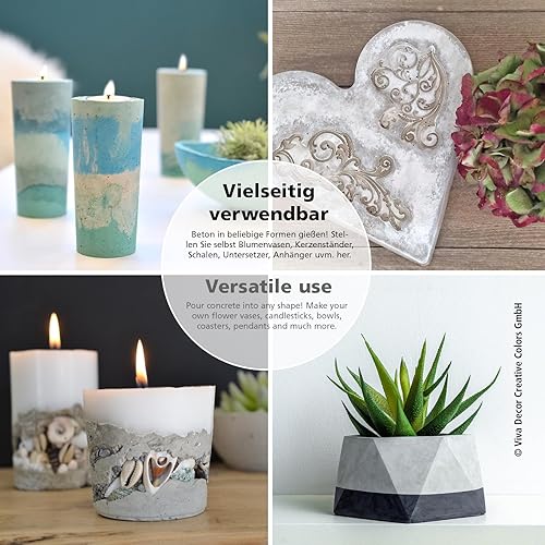 Miniatura 4 de Viva Decor Hormigón para creativos, gris, 11.0 lbs