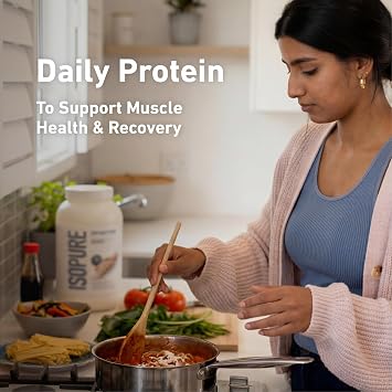 Isopure Zero Carb Whey Isolate Protein Powder, Unflavored 1 LB | 25g Protein Per Serving, 100% Whey Protein Isolate, Gluten Free, with Added Vitamins for Immune Support & Muscle Recovery