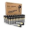 Energizer Alkaline Power AA + AAA Batteries (48 Combo Pack) - Double and Triple A Battery 1.5V - 50% Longer Lasting - Everyday Devices - 0% Plastic Packaging - 7 Year Shelf-Life [Amazon Exclusive]
