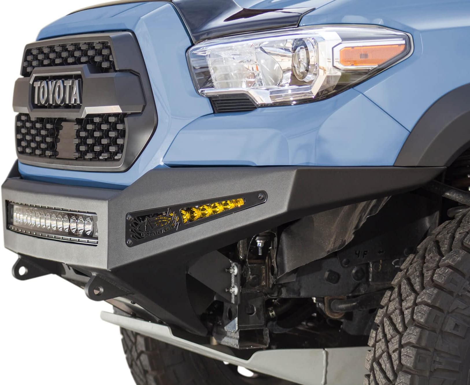 Addictive Desert DesignsF687382730103 2016-2023 Toyota Tacoma HoneyBadger Winch Front Bumper