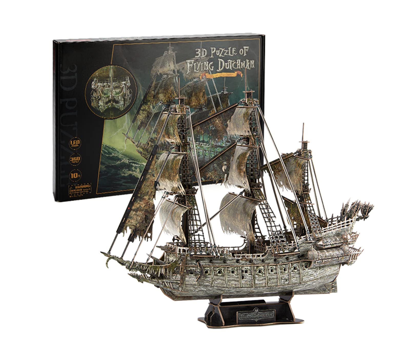 Buy Model Ship puzzle, flying Dutchman pirate ship model assembling
