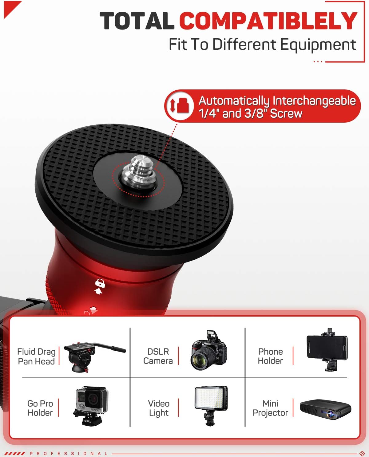 Super Big Clearance! IFOOTAGE Table Top Tripod, Professional Mini Tripod with 3/8 and 1/4 inches Quick Release Plate, Desktop Tripod for DSLR Camera, Video Camcorder, Mobile Phone and Action Cameras. Max Load 17.6 lbs Top Rated IFOOTAGE Table Top Tripod, Professional Mini Tripod with 3/8 and 1/4 inches Quick Release Plate, Desktop Tripod for DSLR Camera, Video Camcorder, Mobile Phone and Action Cameras. Max Load 17.6 lbs