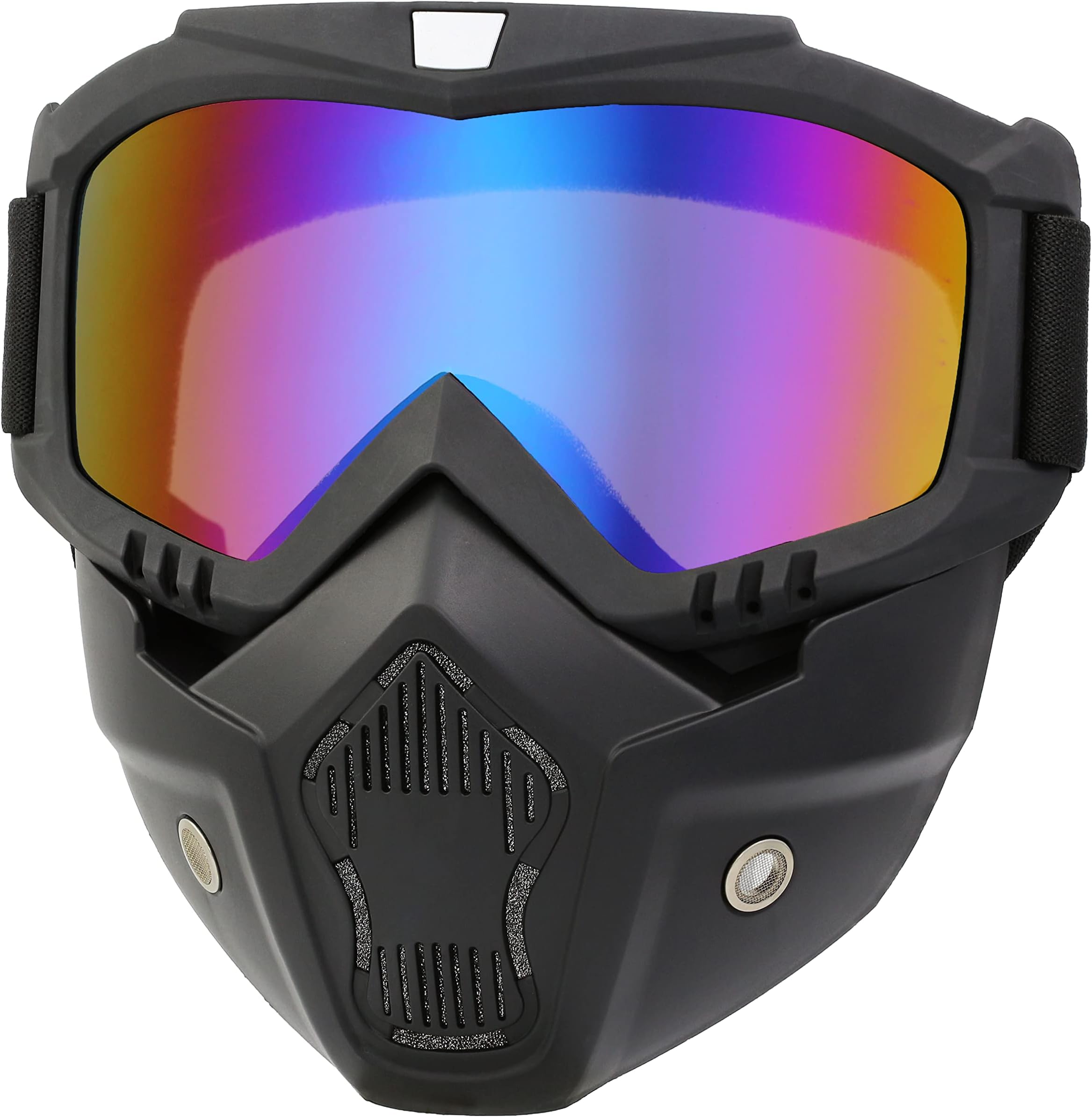 Motorcycle Face Mask Full Face,Dirt Bike Goggles Motocross, ATV, Offroad, Riding Racing Goggles for Men Women