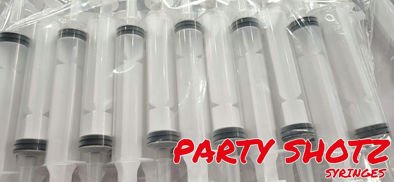 Blасk Frіdау - 80% оƒƒ Party Shotz Jello Shot Syringes (Medium 1.5oz with CAPS) (60 pack)
