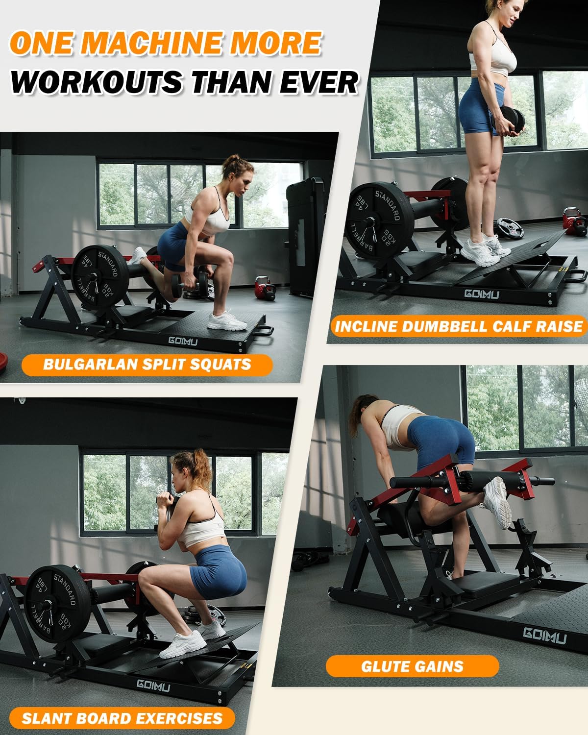 HT01 Hip Thrust Machine, 800LBS Plate-Loaded Glute Drive with Band Peg, Heavy Duty Glute Bridge Machine with Weight Holder, Butt Exercise Equipment for Glute Muscles Building