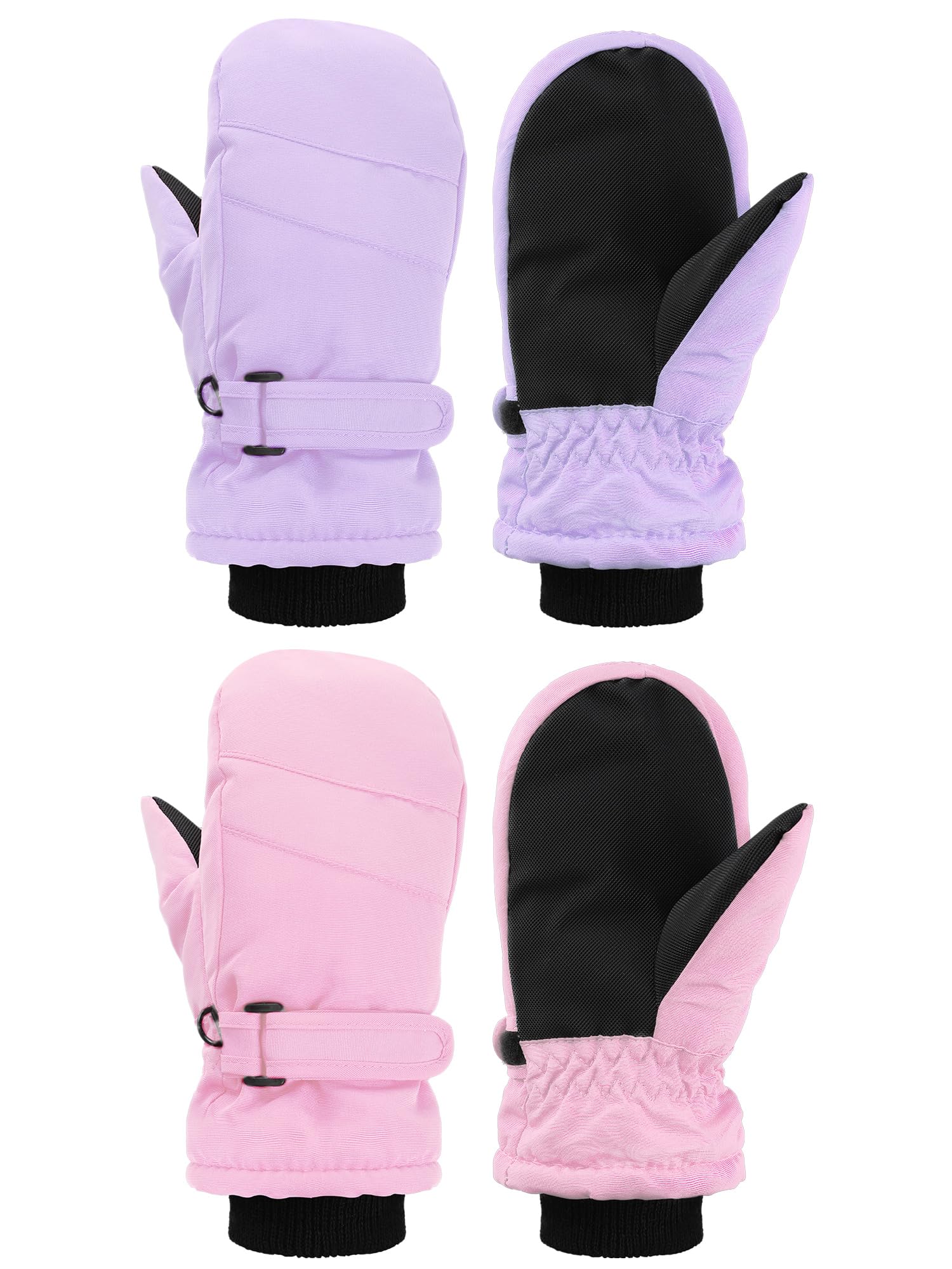SATINIOR Kids Snow Mittens Ski Gloves