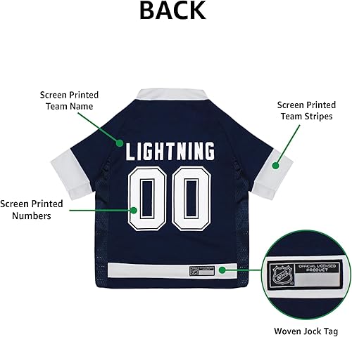 Miniatura 7 de Pets First Pet Sports Nhl Pet Jersey
