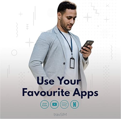 Miniatura 3 de travSIM Australia SIM  Datos móviles de 12 GB a velocidades 4G5G  Roaming gratuito en Nueva Zelanda  Funciona en dispositivos iOS y Android  Plan en