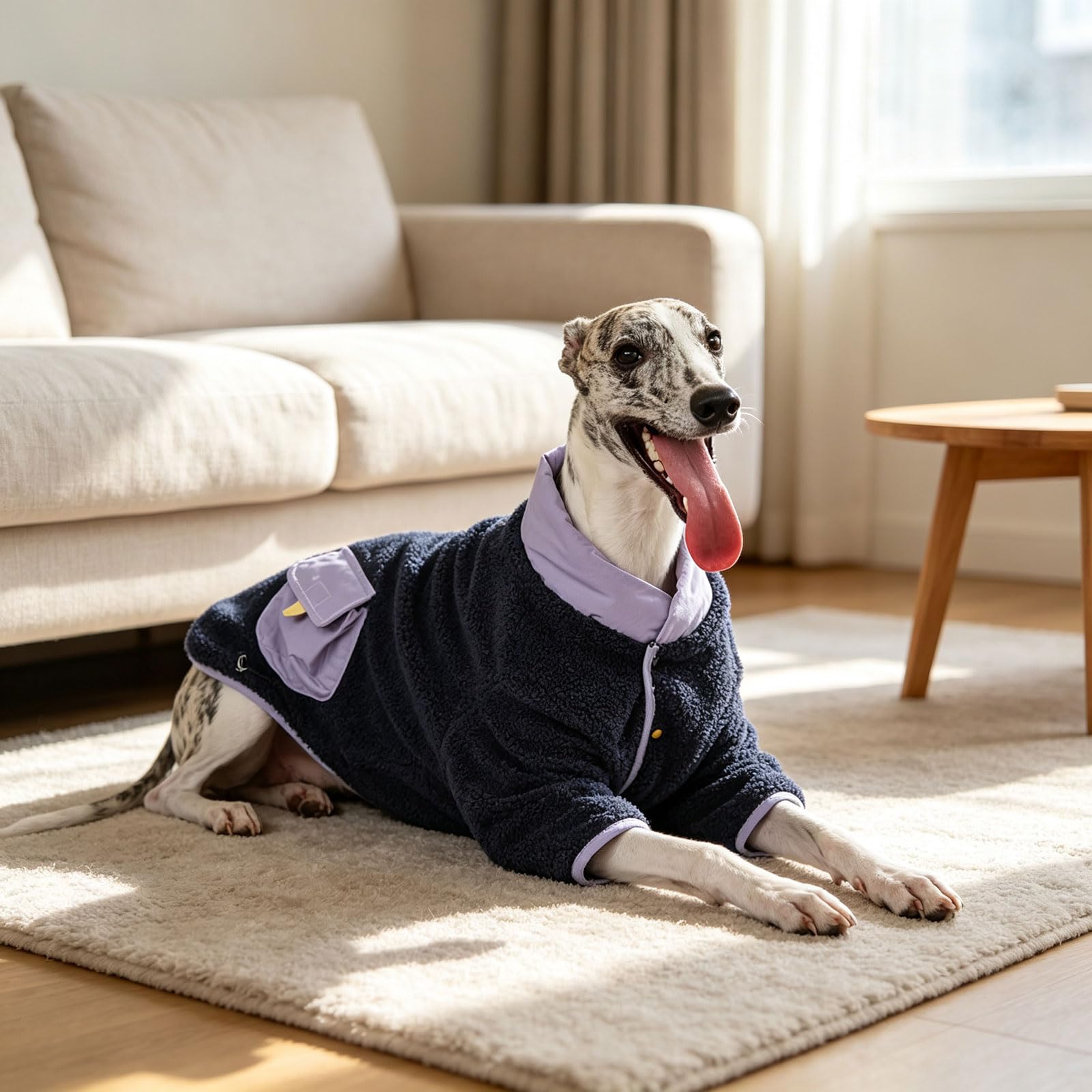Indietro Abbigliamento per cani per razze Whippet, XXL, N XXL