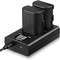 Vista 9 de ENEGON LP-E6 LP-E6N LP-E6NH Cargador USB LCD de triple ranura para Canon EOS 5D Mark II III y IV, 70D, 5Ds, 6D, 5DsR, 80D, 7D y 7D Mark II, EOS 60D