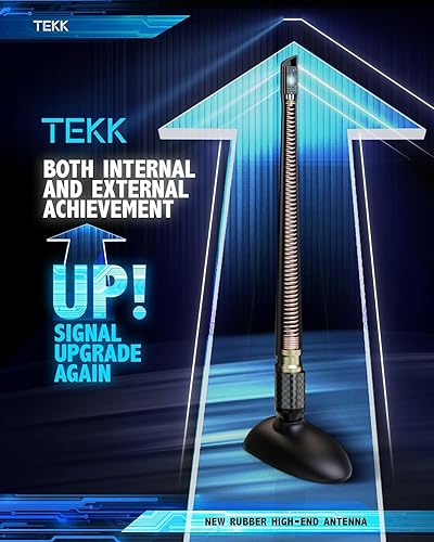 Miniatura 2 de TEKK Carbon Fiber Short Antenna Compatible with 07-2020 Sierra 2500