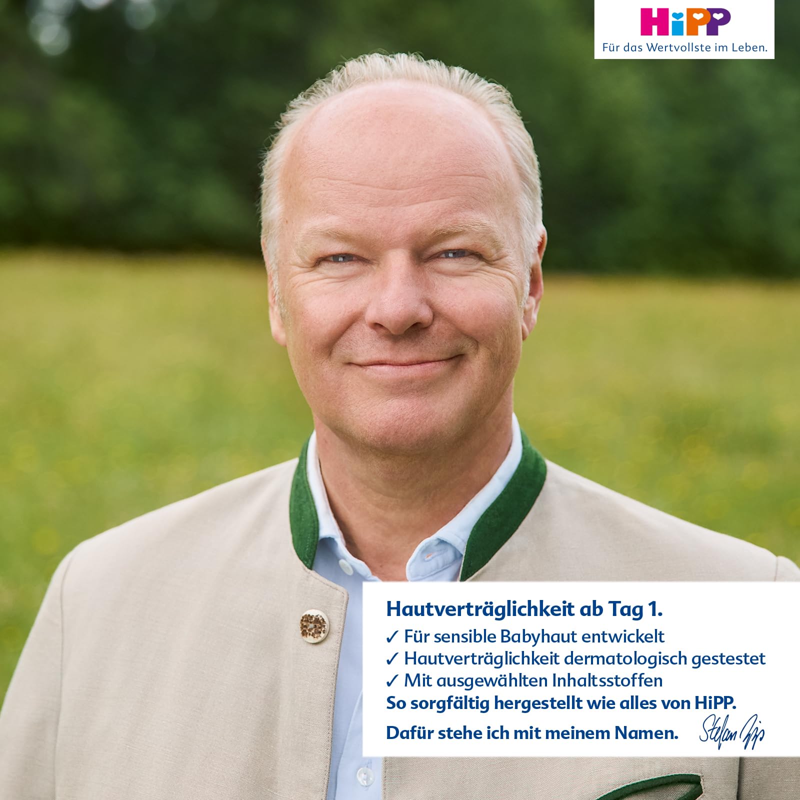 HiPP Soft & Pur - Toallitas húmedas (864 unidades (18 x 48) de alta tolerancia al 99,9% de agua, sin perfume, ideal para la piel seca y sensible del bebé, incluso para la dermatitis atópica