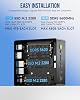 GMKtec Gaming Mini PC K8 Plus AMD Ryzen 7 8845HS (8C/16T, up to 5.1GHz) 32GB DDR5 RAM 1TB SSD, Desktop PC Pre-Installed Windows 11 Pro Dual NIC 2.5G, HDMI 2.1, USB4