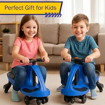 Lil Rider Wiggle Car, Ride on Toy for Ages 3 and Up, Blue
