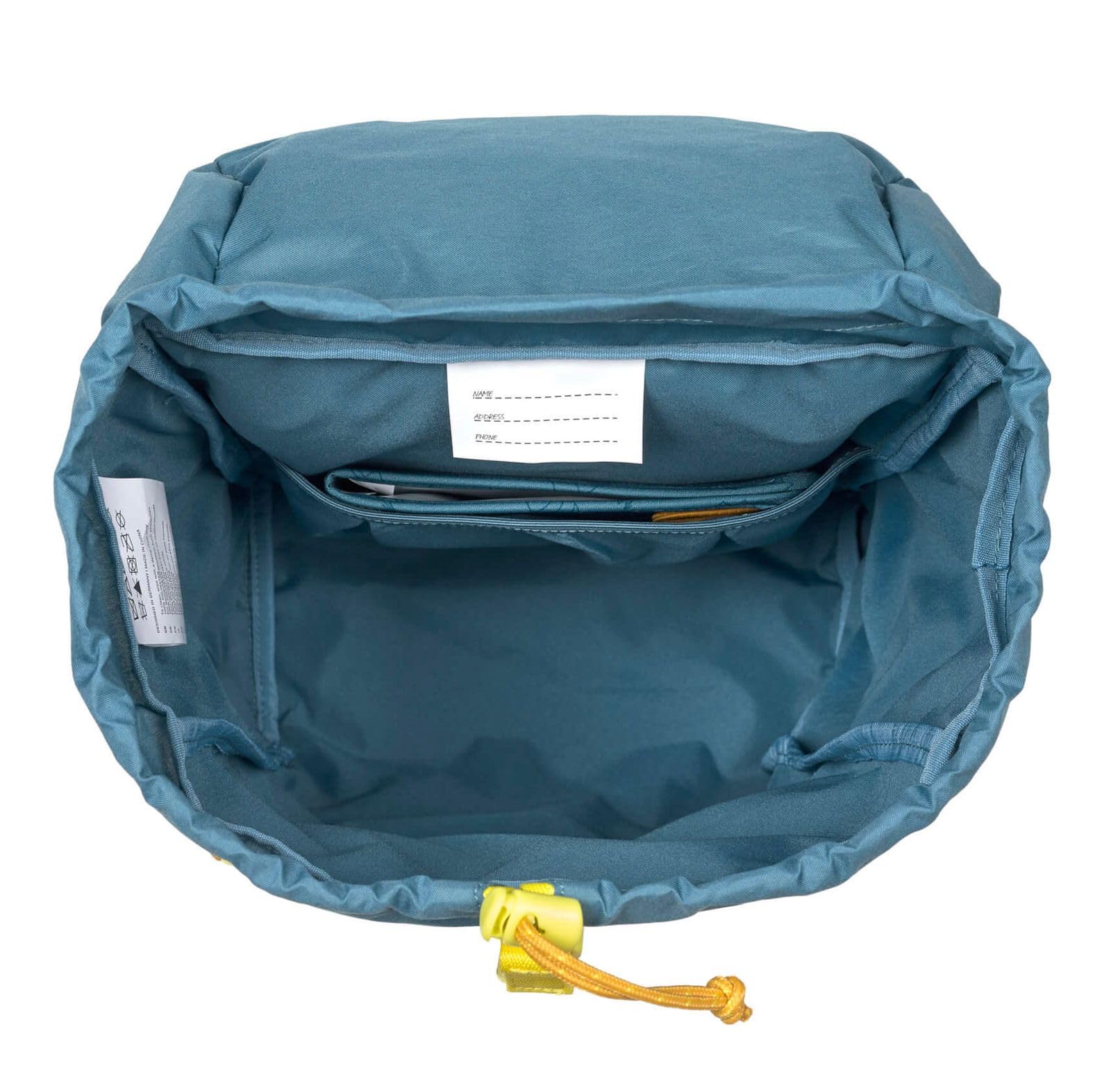 LÄSSIG Mochila de senderismo para niños Mochila para niños con correa para el pecho Tirantes acolchados repelentes al agua, 14 litros/Big Outdoor Backpack