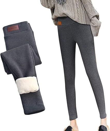 Zooyooart Fleece Lined Leggings Winter 