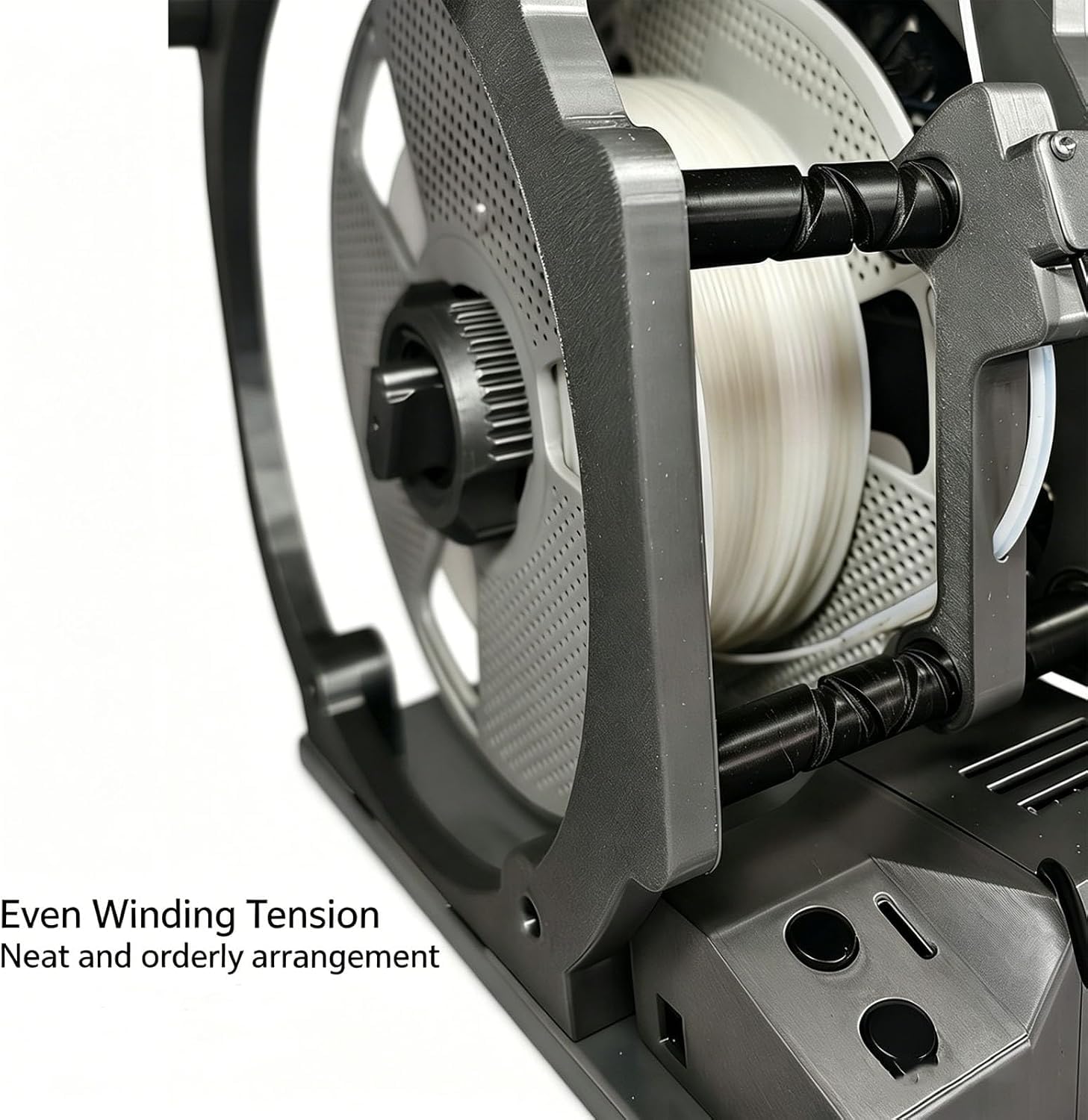 Elektrischer Spulenaufwickler, Automatischer 3d-filamentaufwickler, 3 Geschwindigkeitsstufen, 4 Kg Kapazität, Hochpräziser Schrittmotor