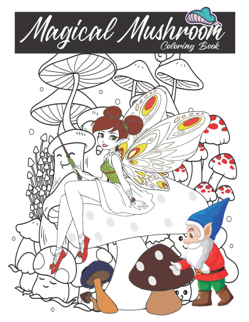 Gnomes And Fairies Coloring Pages