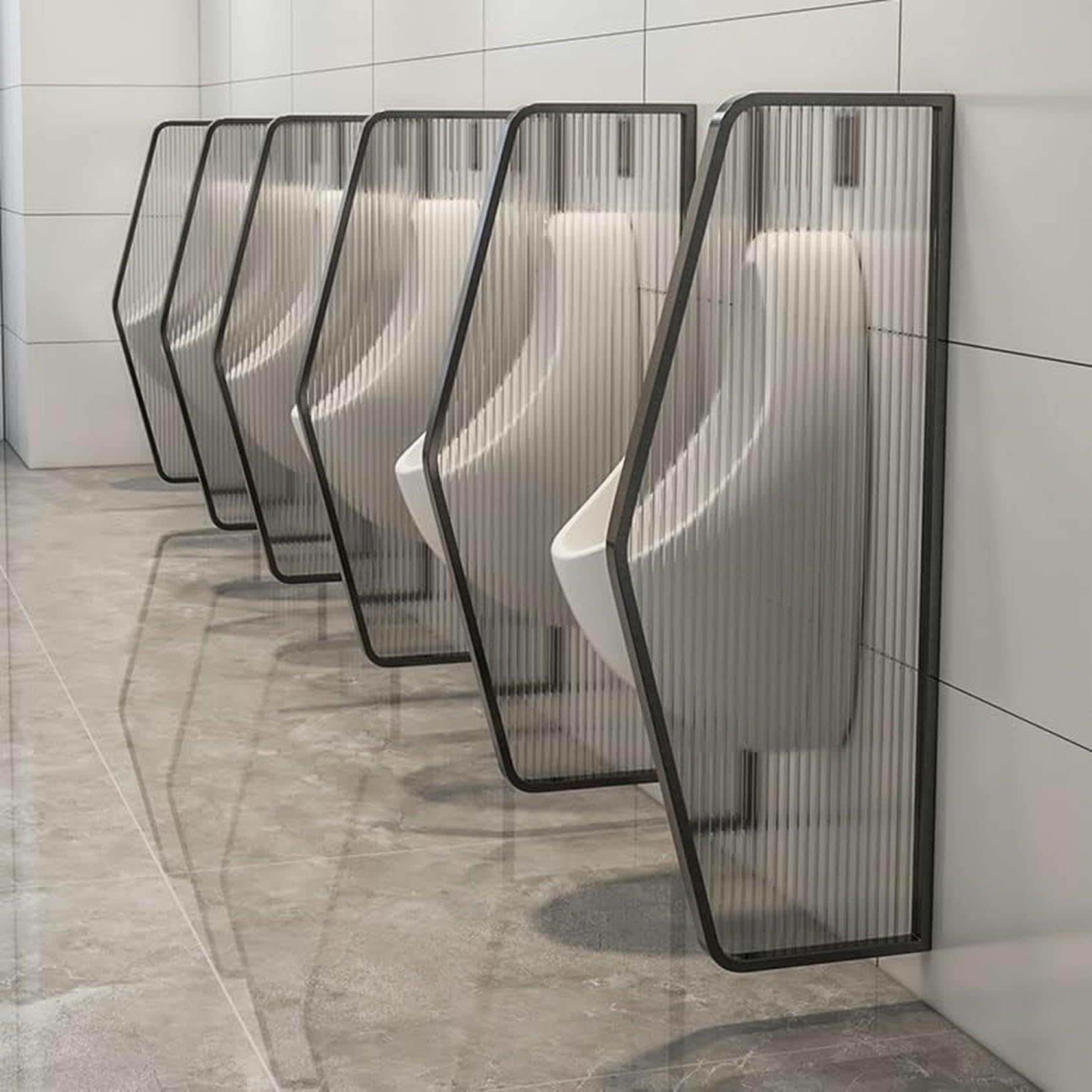 GJZQDKX Urinary Partition, Privacy Screen For Adult Urinal, Privacy Screen Divisor, PARTMENT OF PLAYED ON THE WALL, PARTITION OF TOILET FOR PUBLIC SPACE/BATHROOM/HOTEL 110 CM (