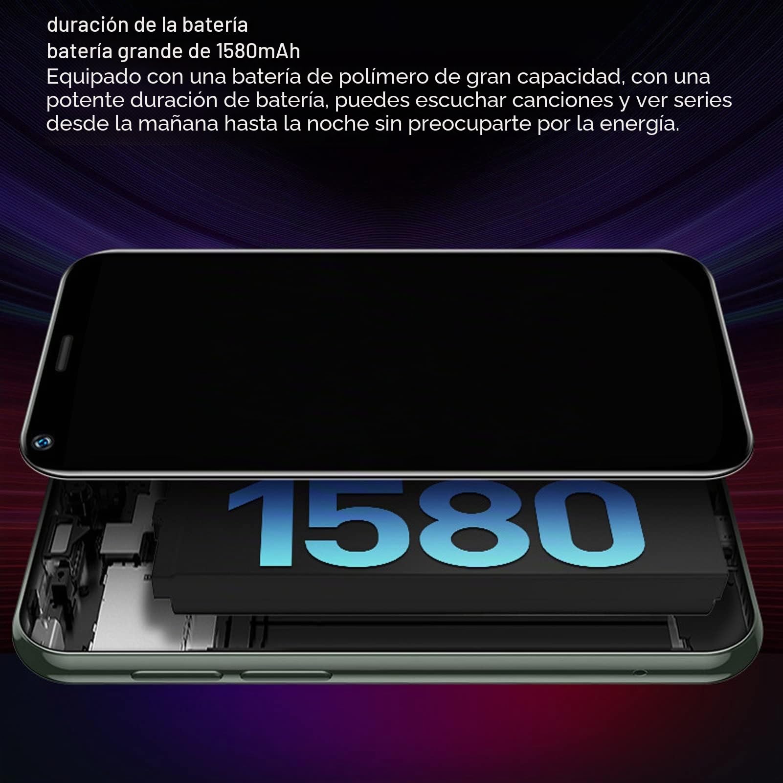 Mini Teléfono Móvil Xs11, Teléfono Pequeño de 2,5 Pulgadas Wifi Gps 1Gb 8Gb Quad Core para Android, Teléfono Móvil Desbloqueado para Estudiantes, Batería Integrada(Negro)