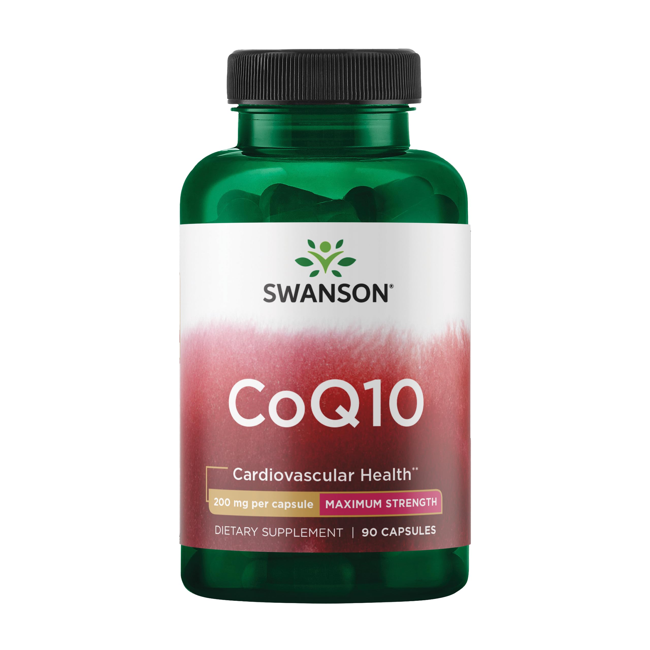 CoQ10 Cardiovascular Brain Energy and Heart Health Antioxidant Support Supplement 200 mg 90 Capsules
