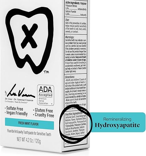 Miniatura 4 de Made by Dentists Pasta dental profesional de reconstrucción de esmalte - Pack de 2 - Pasta dental remineralizante de nano hidroxiapatita