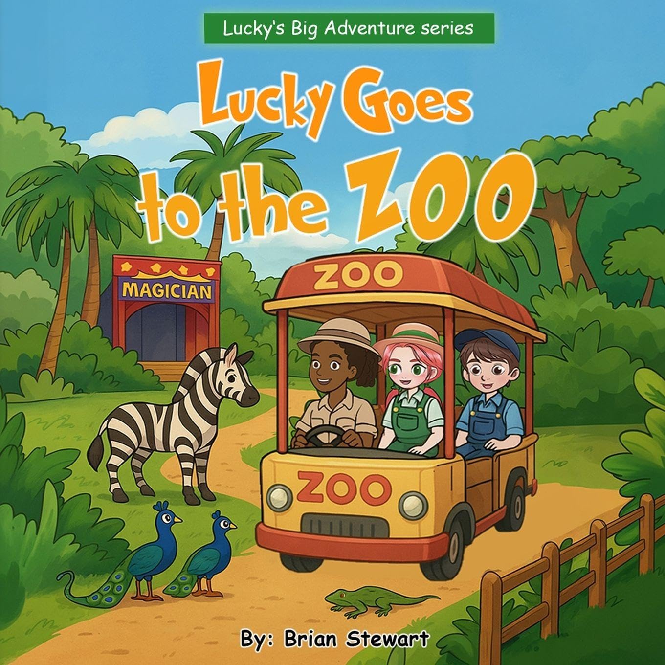 Lucky Goes To The ZOO: 5 (Lucky Big Adventure)
