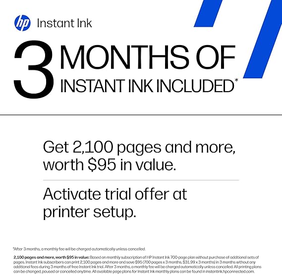 HP Envy 6555 Wireless All-in-One Color Inkjet Printer, Print, Scan, Copy, Duplex Printing Best-for-Home, 3 Month Trial of Instant Ink Included, AI-Capable (C2XR6A) Portobello