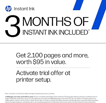HP Envy 6555 Wireless All-in-One Color Inkjet Printer, Print, Scan, Copy, Duplex Printing Best-for-Home, 3 Month Trial of Instant Ink Included, AI-Capable (C2XR6A) Portobello