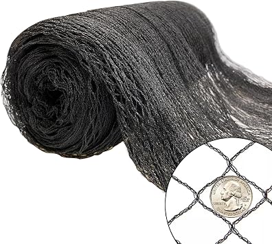 25x50ft Bird Netting for Chicken Coop, 1" Mesh Chicken Coop Netting Cover