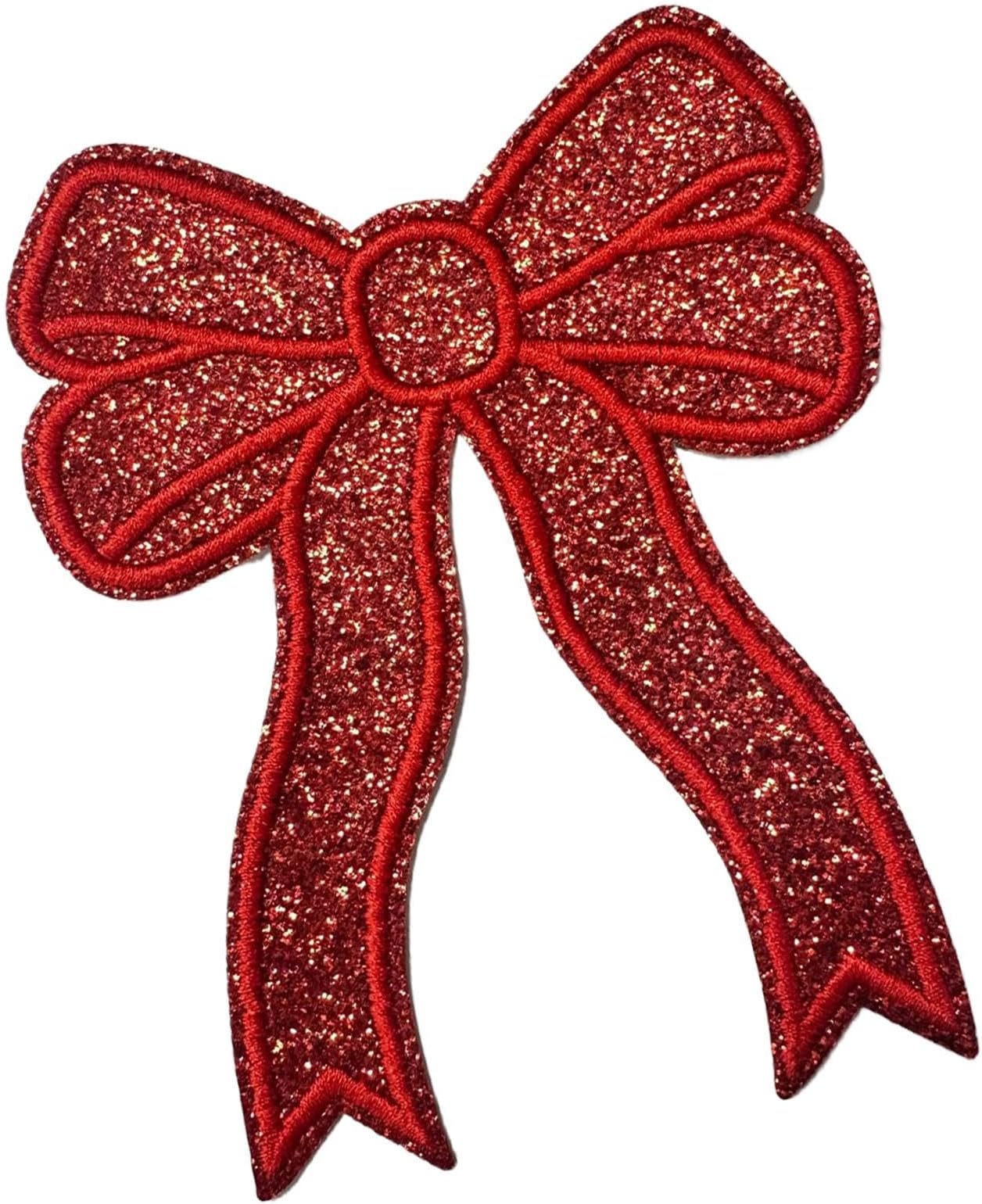Iron On The Arcs - Iron On Bow Patch | Side Knot Embroidered Stickers, Cute , Decorative Accessories, Iron On Patches For T-shirts, Jeans, Backpacks, Family Clothes,