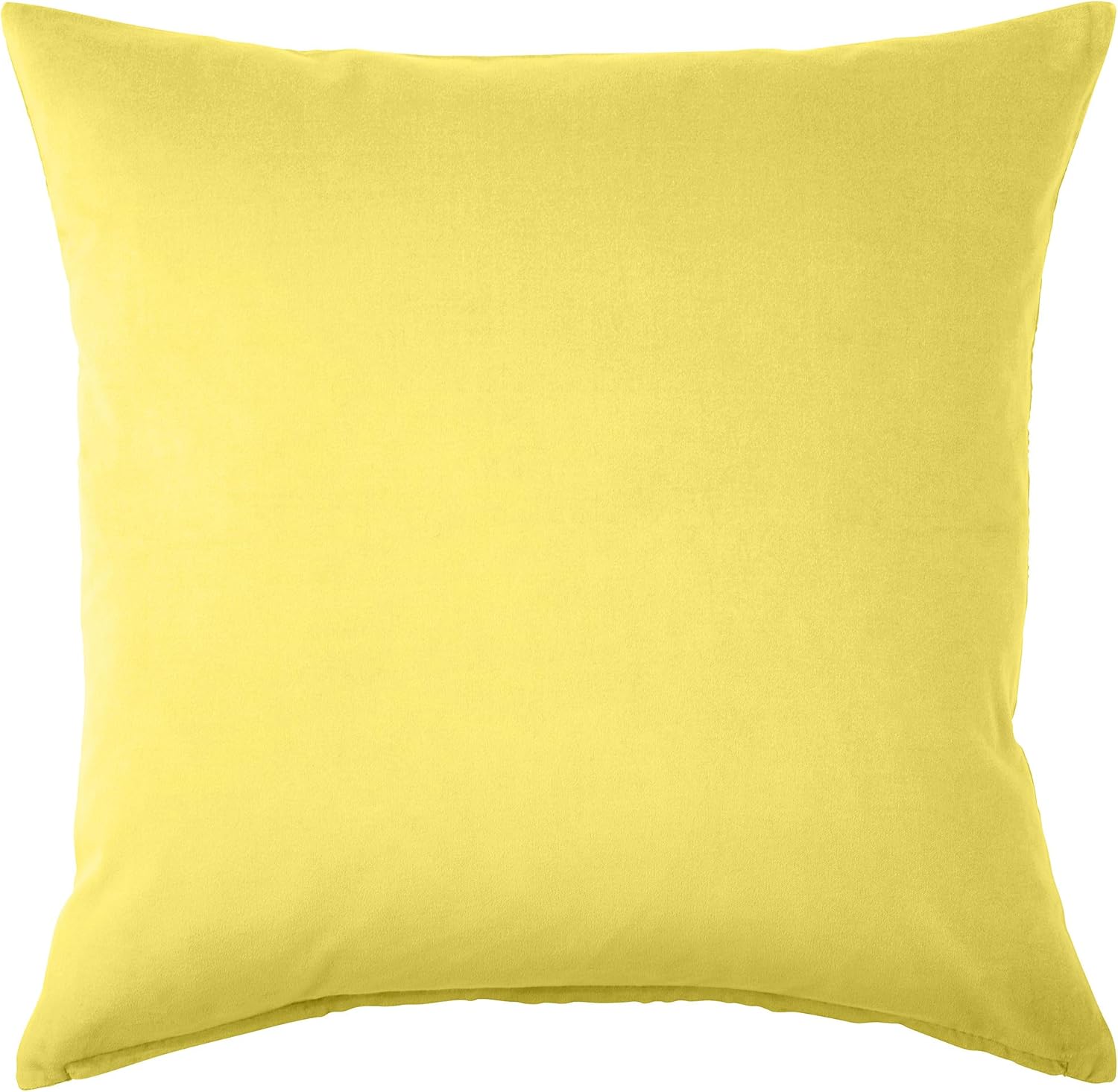 SANELA Cushion cover, light yellow, 50x50 cm