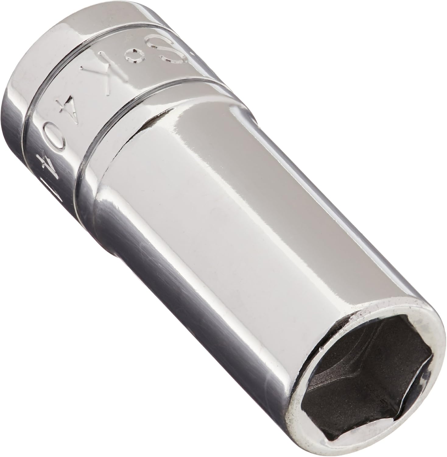 SK Tools USA 3/8" Drive, 7/8", 6 Point, Deep Chrome Socket | 40428