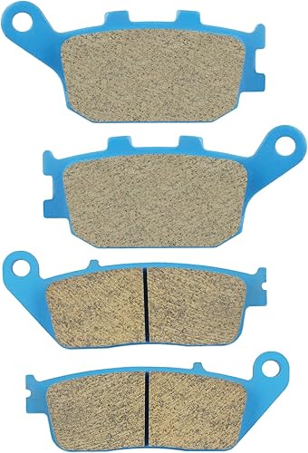 Miniatura 1 de Pastillas de Freno Cerámica Orgánica para Honda VT 1100 1998-01, VT 1300 2010-14, VTX 1300 2005-07 Delanteras y Traseras 2 Juegos