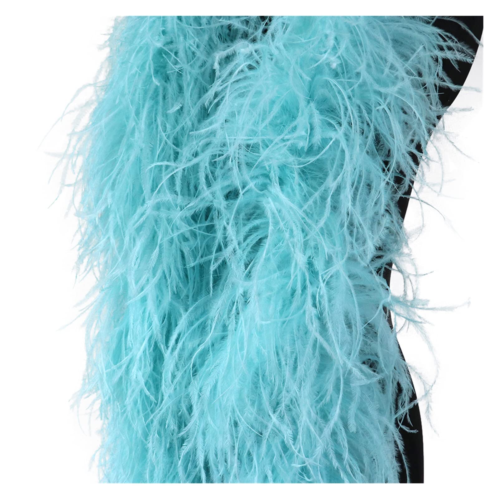 Lot De 6 Boas à Plumes D'autruche – Neufs, Vendeur USA, Livraison Gratuite