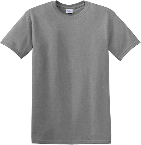 Gildan T-shirt épais en coton pour homme (G500), Gris sport, XL