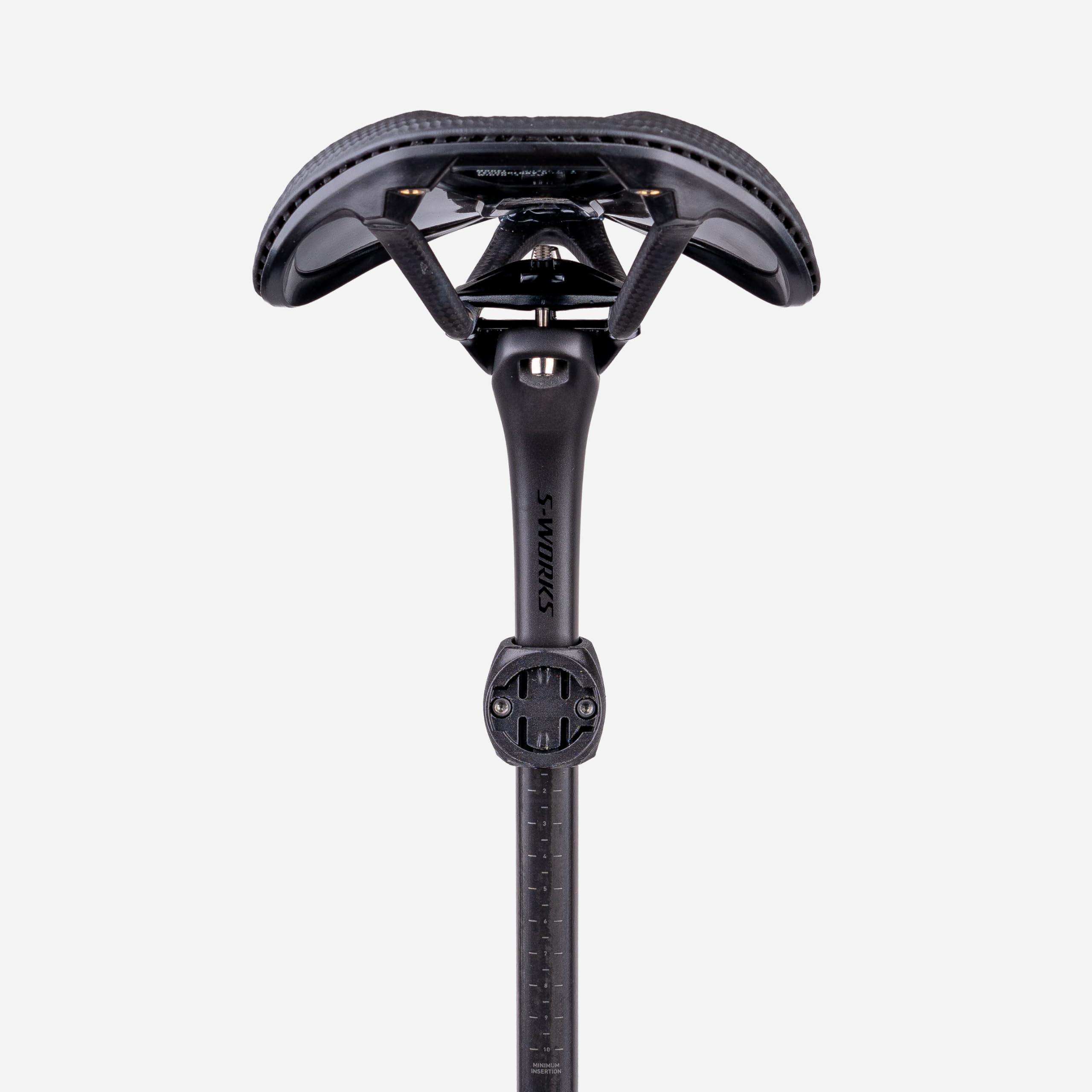 Supporto per reggisella - per localizzatore GPS - per Garmin Varia 515 Reggisella, compatibile con Specialized Tarmac SL8 Pro, Fissaggio a morsetto