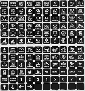 120Pcs Switch Panel Small Stickers