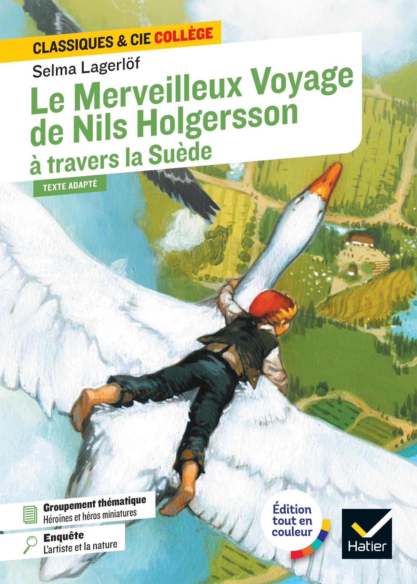 Le Merveilleux Voyage de Nils Holgersson à travers la Suède: suivi d'un groupement thématique : « Héroïnes et héros miniatures »: 105
